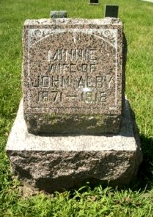 Minnie Mitchell grave